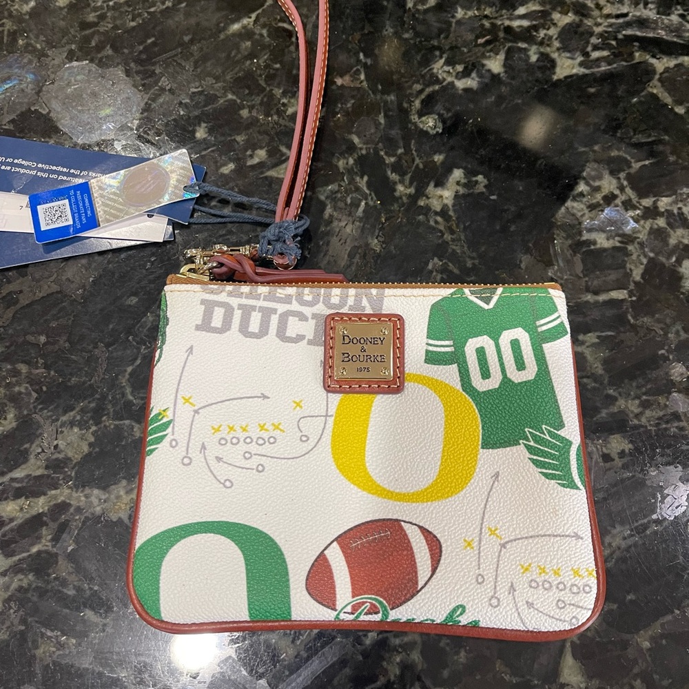 Oregon Ducks New Dooney & Bourke Wristlet